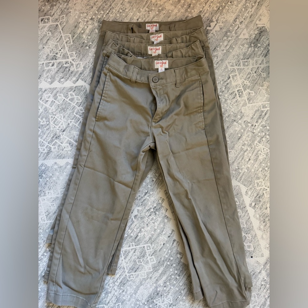 Cat & Jack Uniform Khaki Pants